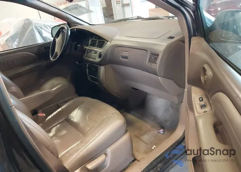 2002 Toyota Sienna Xle z USA, uszkodzony, nr VIN 4T3ZF13C22U453259